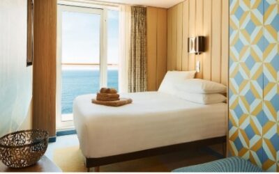 kabina z balkonem na statku wycieczkowym