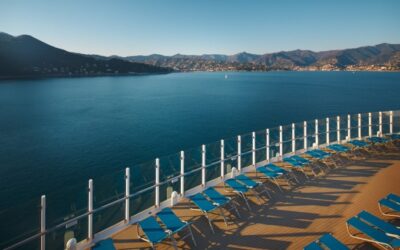 widok z rejsu po fiordach